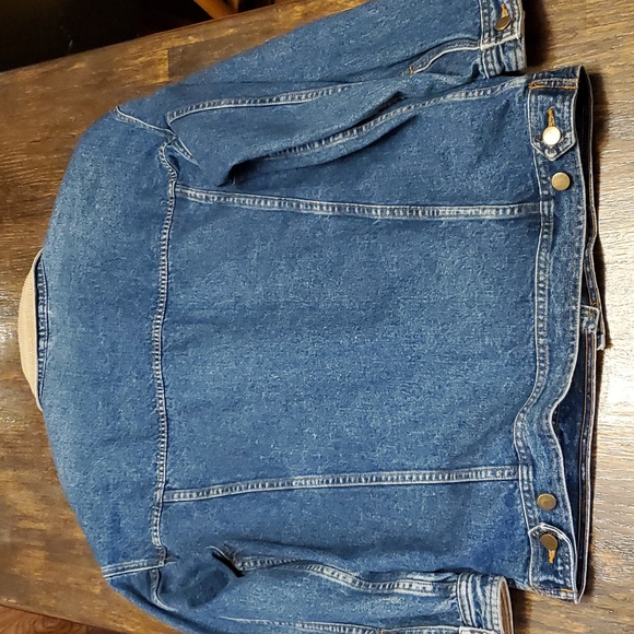 Clifford & Wills Blue Denim Jean Jacket w/ Corduroy Collar - Size Small - Picture 3 of 7